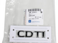 Emblema Haion CDTI Oe Opel Astra J 2009→ 13294813