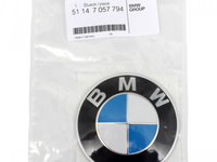 Emblema Haion Oe Bmw Seria 6 E64 2004-2010 51147057794