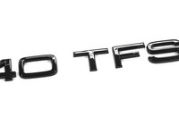 Emblema Haion Spate Oe Audi 40 TFSI Tuning Exclusive Black 83A853744AT94