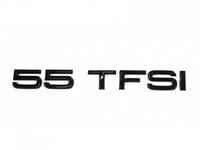 Emblema Haion Spate Oe Audi 55 TFSI Negru 4M0853744CT94