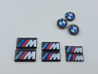 Emblema M Logo, Emblema Telecomanda Cheie, Sticker M Power BMW E81 E87 E90 E91 E92 E60 E61 E83 E84