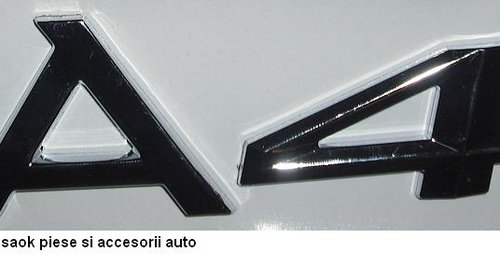 Emblema sigla Audi A4 , A6 A8 RS4 RS8 ... BMW