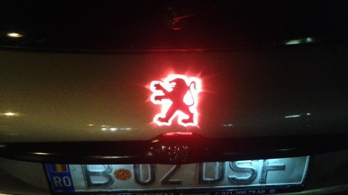 Emblema Speciala Cu Leduri Pentru Peugeot 206