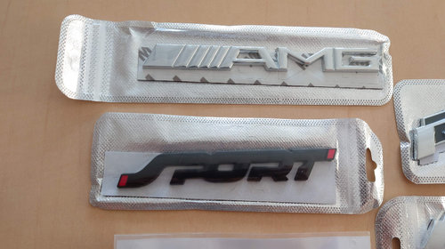 Emblema sticker 3D auto scris AMG R line Xdrive Performance Sport