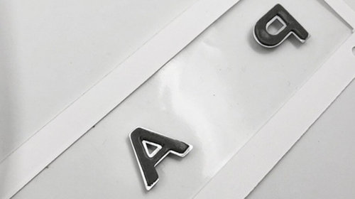 Emblema sticker 3D auto scris Passat
