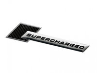 Emblema Supercharged Gri