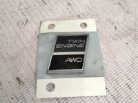 Emblema TWIN ENGINE AWD pentru Volvo xc60 xc90 s90 31479002