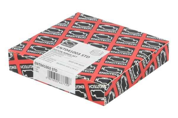 ENGITECH Set segmenti piston ENT041003STD pentru masina AUDI A6 C6 (4F2) CANA 2698cc 190cp 140kW 2004 2005 2006 2007 2008 2009 2010 2011