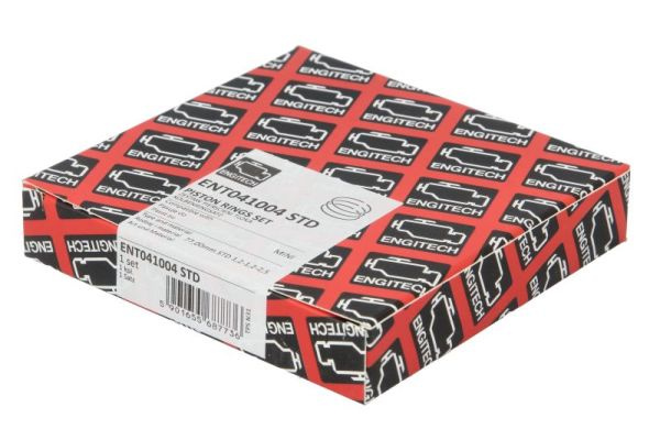 ENGITECH Set segmenti piston ENT041004STD pentru MINI MINI (R50, R53) W11 B16 A 1598cc 218cp 160kW 2001 2002 2003 2004 2005 2006
