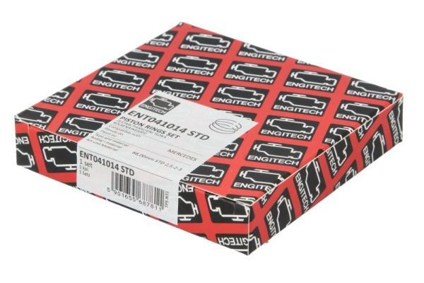 ENGITECH Set segmenti piston ENT041014STD model MERCEDES-BENZ C-CLASS cupe (CL203) OM 611.962 2148cc 143cp 105kW 2001 2002 2003 2004 2005 2006 2007 2008