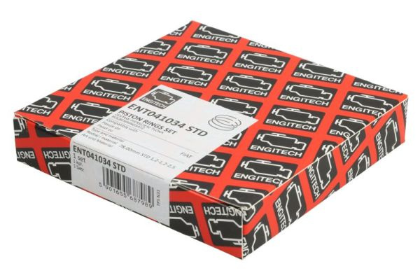 ENGITECH Set segmenti piston ENT041034STD la SUZUKI SWIFT III (MZ, EZ) M15A 1490cc 101cp 74kW 2005 2006 2007 2008 2009 2010 2011 2012 2013 2014 2015