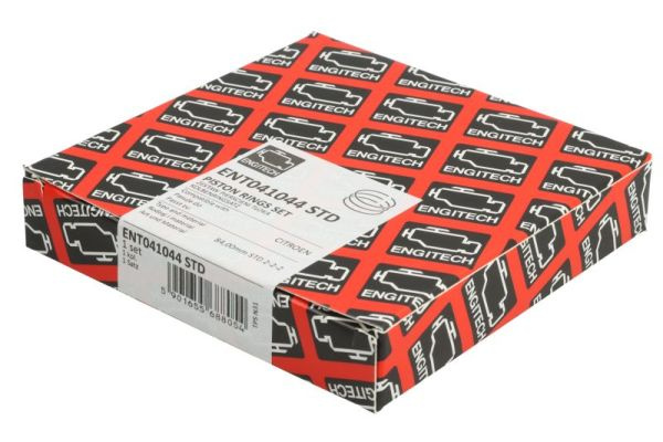 ENGITECH Set segmenti piston ENT041044STD pentru masina CITROEN C6 (TD_) DT20C 2993cc 241cp 177kW 2009 2010 2011 2012