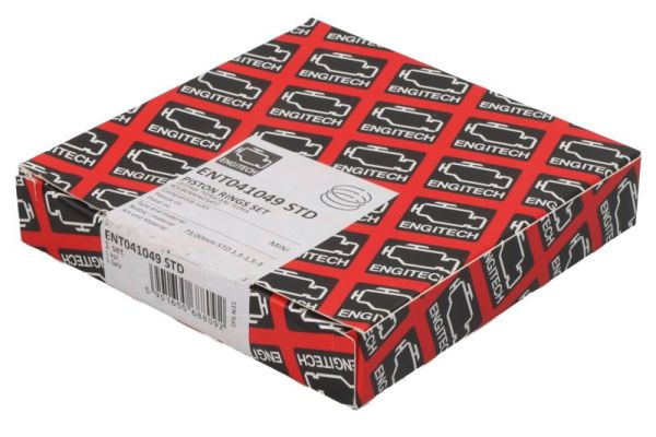 ENGITECH Set segmenti piston ENT041049STD pentru masina TOYOTA COROLLA FX Compact (E8B) 2E-LC; 2E-L 1295cc 75cp 55kW 1984 1985 1986 1987
