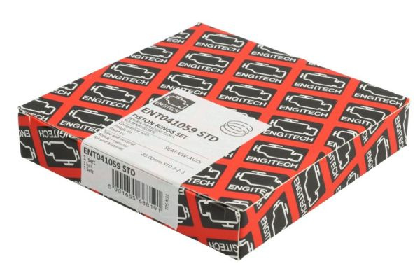 ENGITECH Set segmenti piston ENT041059STD model AUDI A6 C6 (4F2) BSG; CAND 2698cc 163cp 120kW 2004 2005 2006 2007 2008 2009 2010 2011