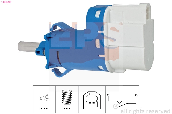 EPS Comutator lumini frana 1.810.237 compatibil cu FORD GALAXY II (WA6) 2006 2007 2008 2009 2010 2011 2012 2013 2014 2015