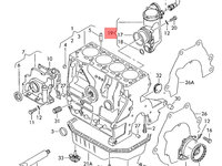 Epurator Volkswagen Golf 6 (5K) Hatchback 2010 1.4 16V OEM 036103464AH