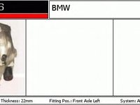 Etrier frana BMW 3 Compact E46 DELCOREMY DC80626