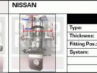 Etrier frana DC73317 DELCO REMY pentru Nissan Primera Nissan Almera Nissan Pulsar