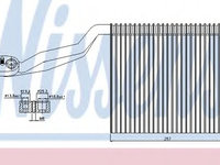 Evaporator aer conditionat 92294 NISSENS pentru Audi A4