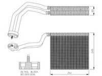 Evaporator aer conditionat AUDI A4 Cabriolet (8H7, B6, 8HE, B7) - Cod intern: W20089049 - LIVRARE DIN STOC in 24 ore!!!