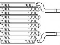 Evaporator,aer conditionat FORD COURIER (J3, J5) (1996 - 2016) NISSENS 92017 piesa NOUA