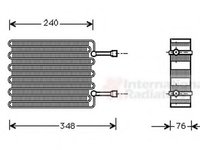 Evaporator,aer conditionat FORD FIESTA Mk IV (JA_, JB_), FORD COURIER caroserie (J5_, J3_), FORD KA (RB_) - VAN WEZEL 1800V022