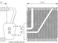 Evaporator aer conditionat FORD GALAXY (WGR) (1995 - 2006) NRF 36045