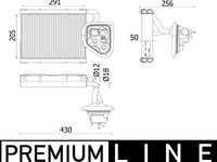 Evaporator,aer conditionat MAHLE AE 159 000P