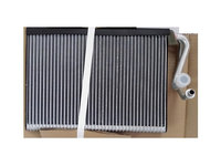 Evaporator aer conditionat Mercedes Clasa C (W205), 2013- model C180 d, motor 1.6 cdi, 2.0 cdi, 2.1 CDI, diesel, full aluminiu brazat, mm, mm, mm, tehnologie cu curgere paralela, ,