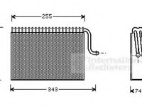 Evaporator,aer conditionat OPEL COMBO (71_), OPEL VITA B (73_, 78_, 79_), OPEL TIGRA (95_) - VAN WEZEL 3700V171