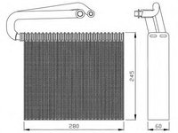 Evaporator,aer conditionat OPEL VECTRA C GTS (2002 - 2020) NRF 36110