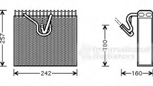 Evaporator,aer conditionat OPEL VITA C (F08, 