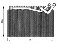 Evaporator aer conditionat PEUGEOT 406 cupe (8C) (1997 - 2004) NRF 36150