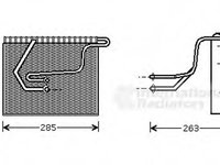 Evaporator,aer conditionat RENAULT MEGANE I (BA0/1_), RENAULT MEGANE I Coup (DA0/1_), RENAULT MEGANE I Classic (LA0/1_) - VAN WEZEL 4300V100