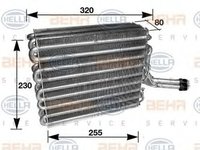 Evaporator,aer conditionat SEAT TOLEDO (1L), VW PASSAT (3A2, 35I), VW PASSAT Variant (3A5, 35I) - HELLA 8FV 351 210-631