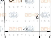 Evaporator aer conditionat VOLVO C70 I cupe - OEM - NRF: NRF36027|36027 - Cod intern: W02186798 - LIVRARE DIN STOC in 24 ore!!!