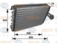 Evaporator / Vaporizator aer conditionat MERCEDES-BENZ C-CLASS W202 HELLA 8FV 351 210-281