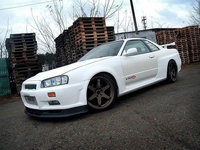 Evazari Aripi Fata NISSAN SKYLINE R34 GTR ( pentru 002299-1 Bara ) 002291-1F