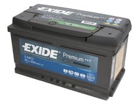 Exide premium baterie auto 12 85ah 800a plus pe dreapta