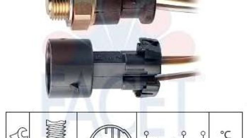 Facet comutator temperatura pt opel combo,cor