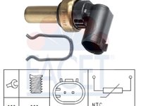 Facet senzor temperatura lichid racire alfa romeo 159, chevrolet aveo, cruze, fiat croma, opel astra