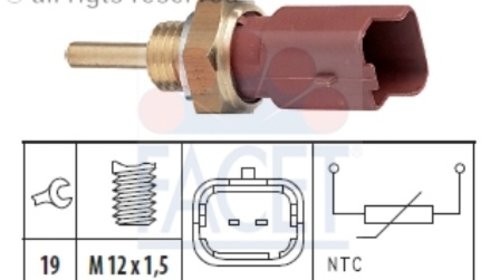 Facet senzor temperatura lichid racire alfa r