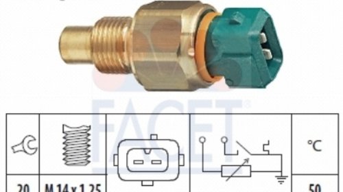 Facet senzor temperatura lichid racire citroe