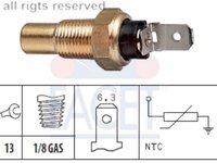 Facet senzor temperatura lichid racire daihatsu, hyundai