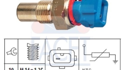 Facet senzor temperatura ulei fiat, hyundai, 