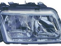 Far Audi A3 (8L) 01.1996-12.1999 TYC fata stanga tip bec H4+H7 cu lampa ceata