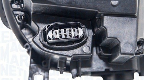 Far Audi A4/S4 (B9), 11.2015-, partea Dreapta, cu sistem iluminat in curba, cu functie mascare faruri faza lunga, LED, electric, fara unitate control LED, fara unitate de control pentru sistem indoire, MAGNETI MARELLI (AL - AUTOMOTIVE LIGHTING)