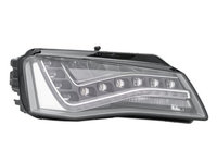 Far Audi A8 (D4/4f), 12.2009-11.2013, partea Dreapta, cu lumina dinamica pentru viraje, LED, electric, fara unitate control LED, HELLA