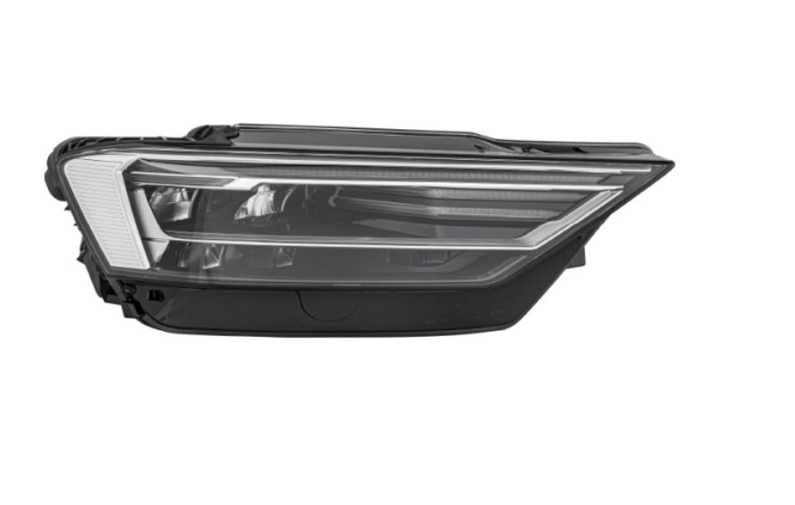 Far AUDI A8 (D5), 07.2017-, partea Dreapta, HELLA, LED, electric, fara unitate control LED, cu motor, LED, fara a intoarce sistemul de iluminat