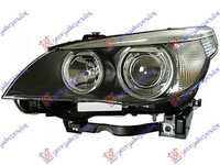 Far Bi-Xenon 05-07 (?) (Tyc) Stanga pentru Bmw Series 5 (E60/61) 03-10